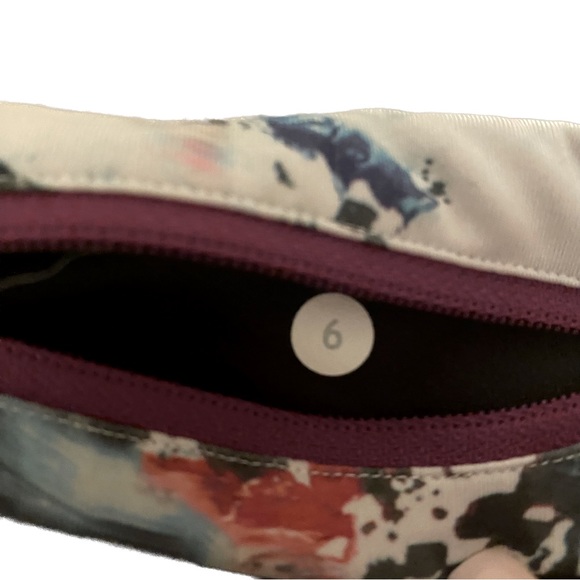 Lululemon High Times Full On Luon Pigment Wave Multicolor Crop Leggings - Picture 4 of 4